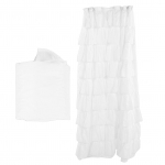 Du&scaron;ikardin 70 tolli Boho Vintage Ruffle Vannitoa kardin Konksudega Kaunistuseks