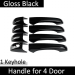 L&auml;ikiv must uksek&auml;epideme kate Chrysler 300 300C Tarvikutele 2005~2010 2008 Comfort Catch V&auml;ljaspool Asendamine Autotarvikud 4Handle 1Keyhole