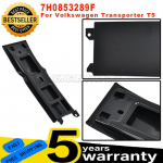 Uus 7H0853289F VW Transporter T5 jaoks 1 tk B-piilari alumine vasakpoolne iluliist k&uuml;tusepaagi luugi kate Must Lihtne paigaldus auto lisatarvikud 7H0853289F Black