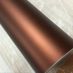 10/20/30/40/50cm*152cm Kohv Kroom Matt Metallik Pronks Auto Vin&uuml;&uuml;lkile &Otilde;hukanalitega Metallik Auto Kile wrap Kleebis 10CM X 152CM pruun