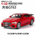 1:32 Mercedes Benz AMG GT63 Saksa AMG Sportsedaan Sulamist Auto Valatud Mudelid & S&otilde;idukid Autode Mudel Miniatuurne M&otilde;&otilde;tkava Mudelauto S&otilde;brale punane