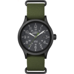 Timex Meeste Expedition Scout 40 Kell Standardne Roheline L&auml;bih&otilde;&otilde;guv gray