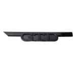 BQT1 80% Kuum 1tk ABS Auto Esiv&otilde;re GTD GTI Logo Liist Kleebis Embleem M&auml;rk Volkswagen VW Golf 8 GTI R Line Asendus Dekoratsioon fp2 gray