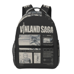 Vinland Saga Thorfinn Vinland Askeladd Anime &Otilde;pilase Seljakott Koolikott Matkakott P&auml;evakott Poistele T&uuml;drukutele Raamatukott &Otilde;lakotid One Size