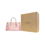 COACH City PVC ostukott, &otilde;lakott, crossbody kott, k&auml;ekott Mini Naiste Roosa CW032-IMPO One Size 2 beige