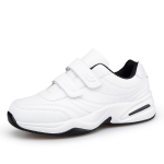 Meeste reguleeritavad takjapaeltega nahast tossud Vabaaja spordijalatsid Valged tossud Masculino Zapatillas Deportivas Tenis 39 valge