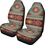 Autotooli kate Kogu kattev istmekate Tribal etnilise stiili muster Nelja hooaja universaalne autotooli kate ONESIZE