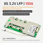 JBD BMS 4S 12V 50A 100A 120A LiFePo4 8S 24V 100A 150A Liitium LFP Toiteaku Tasakaalustuskaitse 8S 3.2VLFP 100A