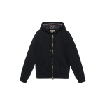 Burberry meeste Clarendon ruuduline kapuutsiga lukuga dressipluus Must/Hall 40155581 INT- XS black