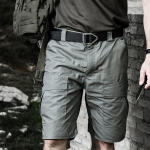 Suvised veekindlad s&otilde;jalised taktikalised l&uuml;hikesed p&uuml;ksid Meeste vabaaja kamuflaažiga armee kaubap&uuml;ksid Rip Stop Cotton Camo matkap&uuml;ksid matkamiseks L armee roheline v&auml;rv