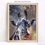 Teemantmaaling &uuml;mmarguste kividega Loomad Teemanttikandid Sale Buttercup pildid 20X30