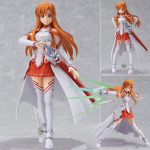 Jaapan Sword Art Online Kirito Asuna Kuju Bjd Nukk PVC Tegevusfiguur punased hiilguse v&auml;rv