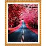 Maastik 5D iseteemantmaali maastik T&auml;is&uuml;mmargune 3D ristpistes komplektid Ruumikujundus N&auml;put&ouml;&ouml; 20X30CM