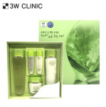 3W CLINIC Aloe Full Water Activating Skin Care 3 komplekt (tooner+emulsioon+kreem)