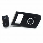 Volkswagen VW Touran Caddy 2003 - 2015 OE keskse turvaukse juhtimispeegli l&uuml;litusnupp: 1T0 962 125B, 1T1 959 565F