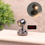 1:12 nukumaja miniatuurne LED-lamp seinalamp raadiumi prožektor koos l&uuml;litiga dekoratiivm&auml;nguasi