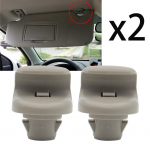 2X p&auml;ikesesirmi klambrite hoidiku konks Nissan Qashqai J10 X-trail T30 T31 Juke F15 Note E11 E12 Leaf Tiida C12 Pathfinder R51 Frontier Micra K12 jaoks