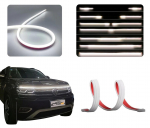 Elastyczne światła dzienne pod maskę 120cm DRL LED 12V + efekt WOW, Off-Road