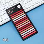 1 tk Peene indeksiga pastakleebiste komplekt 300 lehte PET-i l&auml;bipaistev memoleht raamat sildikoha marker kontorikool