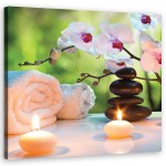 L&otilde;uenditr&uuml;kk Orchid Spa Stones 30x30 roosa