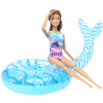 1x nuku p&auml;&auml;ster&otilde;ngas + 1x ujumistrikoo, riided Barbie nukkudele 1/6 nukumaja tarvikud, lapsed teesklevad, m&auml;ngivad suvine rannas ujumise m&auml;nguasi