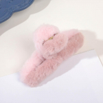 Palus juukseklamber Faux F-ur juuksek&uuml;&uuml;ned naistele kammid klambrid s&uuml;gistalv juuksen&otilde;elad mood juukseklambrid juukseaksessuaarid One Size