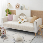 Uus s&uuml;gisene talvepiim sametruuduline diivanikate padi &uuml;hev&auml;rviline paks libisemiskindel diivanipadi seljatugi k&auml;ter&auml;tik m&ouml;&ouml;bli kate 30x50 pillowcase valge