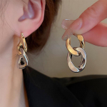 Foxanry kahev&auml;rvilised k&otilde;rvar&otilde;ngad naistele Minimalistlikud vintage elegantsed peoehted Aksessuaarid Kingitused 8mm h&otilde;be