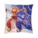 Sundrop ja Moondrop FNAF turvapurustuspadja kate Velvet padjap&uuml;&uuml;rid Diivan Tool Decor Kodus T&otilde;mblukuga padjap&uuml;&uuml;r 30x30cm 12x12in