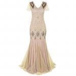 Sequin Dress Vintage Kleit Suures suuruses peokleit Pulmakleit &Otilde;htukleidid L