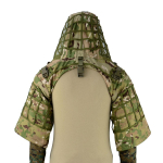 Ruuduline f&auml;nn Ghillie &uuml;likond Snaiper s&ouml;&ouml;b kana ja kulumiskindlat hingavat spordiala One size fits all