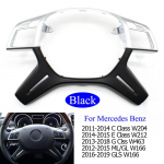 W204 W212 W166 W463 auto roolikatte must kroom trimmipaneeli vahetus BENZ CEM ML GL GLS G klassi jaoks must