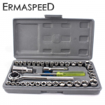 1/4 ; 3/8 ; DR pistikupesa komplekt CRV ajamiga p&otilde;rkv&otilde;tme p&ouml;&ouml;rdemomendi mutriv&otilde;ti multifunktsionaalne parandus mootorrataste ja jalgrataste autode remondiks