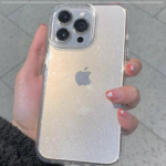 Luksuslik Bling Glitter l&auml;bipaistev pehme akr&uuml;&uuml;list l&ouml;&ouml;gikindel &uuml;mbris iPhone 16 15 14 13 12 11 Pro Max X XR XS 7 8 Plus SE 2022 jaoks iPhone XR