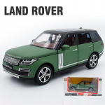 1:32 skaalaga Land Roveri Range Roveri maasturite automudel, simulatsiooniheli ja kerge tagasit&otilde;mbega sulamist autode kollektsiooni kaunistused poiste m&auml;nguautode kingitused 1/32- 16x6x5cm roheline