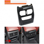For BMW 3 4 Series G20 G21 G22 G23 G26 -2023 Car Styling Rear Air Conditioning Vent Outlet USB Frame Auto Carbon fiber A Model For 4 Series