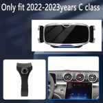 Special Car Phone Holder For Mercedes Benz C Class 2016-2018 W205 GLC C180 C260 C200 in Car Magnetic Cell Mobile Phone 2015- years gray