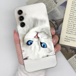 &Uuml;mbris Samsung Galaxy S6 S7 edge+ S23 S22+ Ultra J3 4 5 6 armsa p&otilde;rutuskindla l&auml;bipaistva silikoonist telefonikaane multifilmi mustriga Samsung Coque kaitseraua jaoks Samsung M13