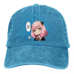 Mood Anya Forger Spy X Family Peeker pesapallim&uuml;ts Unisex Style Distressed Cotton Snapback Cap v&auml;litingimustes reguleeritavad m&uuml;tsid One Size
