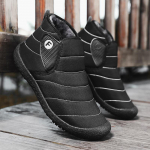 Naiste/meeste veekindlad talvised lumesaapad karusnahaga voodriga vabaajajalatsid 36 must