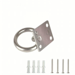 Roostevaba teras 304 Keermestatud ruudukujulised uksekinnitused Sisset&otilde;mmatavad purje kinnitusdetailid Turvakinnitused Kinnitusplaadi hoidikud A-5mm