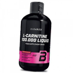 L-karnitiini vedelik rohelise tee ekstraktiga, L-karnitiin 100000, BioTech (USA)  (02084009) 500ml Cherry