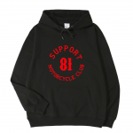 Tugi 81 Mootorrattaklubi Hells Angels Hoodie Unisex kapuuts Enimm&uuml;&uuml;k N01 2XL