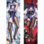 M&auml;ng Genshin Impact Yelan Dakimakura Waifu Padjap&uuml;&uuml;r 2-poolne tr&uuml;kk Ye Lan Padjap&uuml;&uuml;r Kallistatav kehapadi Katte Otaku kingitused 120x40cm Pillowcase