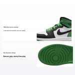 Air Jordan 1 Retro High OG PS Lucky Green Laste tossud Must Valge FD1412-031 28