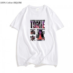 Junji Ito Unisexic Tomic Painter Suured s&auml;rgid Mood Unisex gooti punk 100% puuvillased T-s&auml;rgid Esteetilised vabaaja t-s&auml;rgid N&auml;gus top L