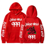 Juice WRLD Kapuutsid Unisex Naiste Kapuutsiga 2023 Pusad Mood Hip Hop Vabaaja Pulloverid S&uuml;gis Unisex T&uuml;drukute Must Streetwear Kapuuts L