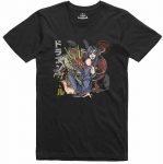 Hombre Anime Camiseta Dragon Nina Manga Japones Geek Corte Normal Camiseta Unisex T-s&auml;rk S