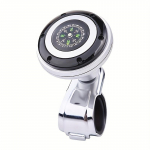 Autode rooliv&otilde;imendi koos kompassiga Autode rooliratta t&ouml;&ouml;j&otilde;udu s&auml;&auml;stev kuulmetallist laagriga veoauto kompassi roolimehhanism must