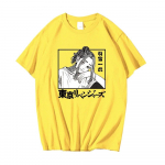 Tokyo Revengers Anime T-s&auml;rk Unisex Casual Harajuku Tee Suvised Unisex riided 90ndate Hip Hop Streetwear Top graafilised T-s&auml;rgid L